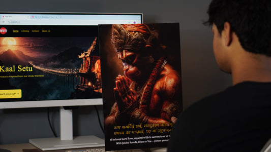 Hanuman Ji Thinking about Shree Ram