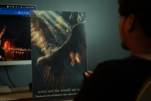 Ramayan Jatayu Premium Wall Poster 8K | Motivational and Spritual Poster