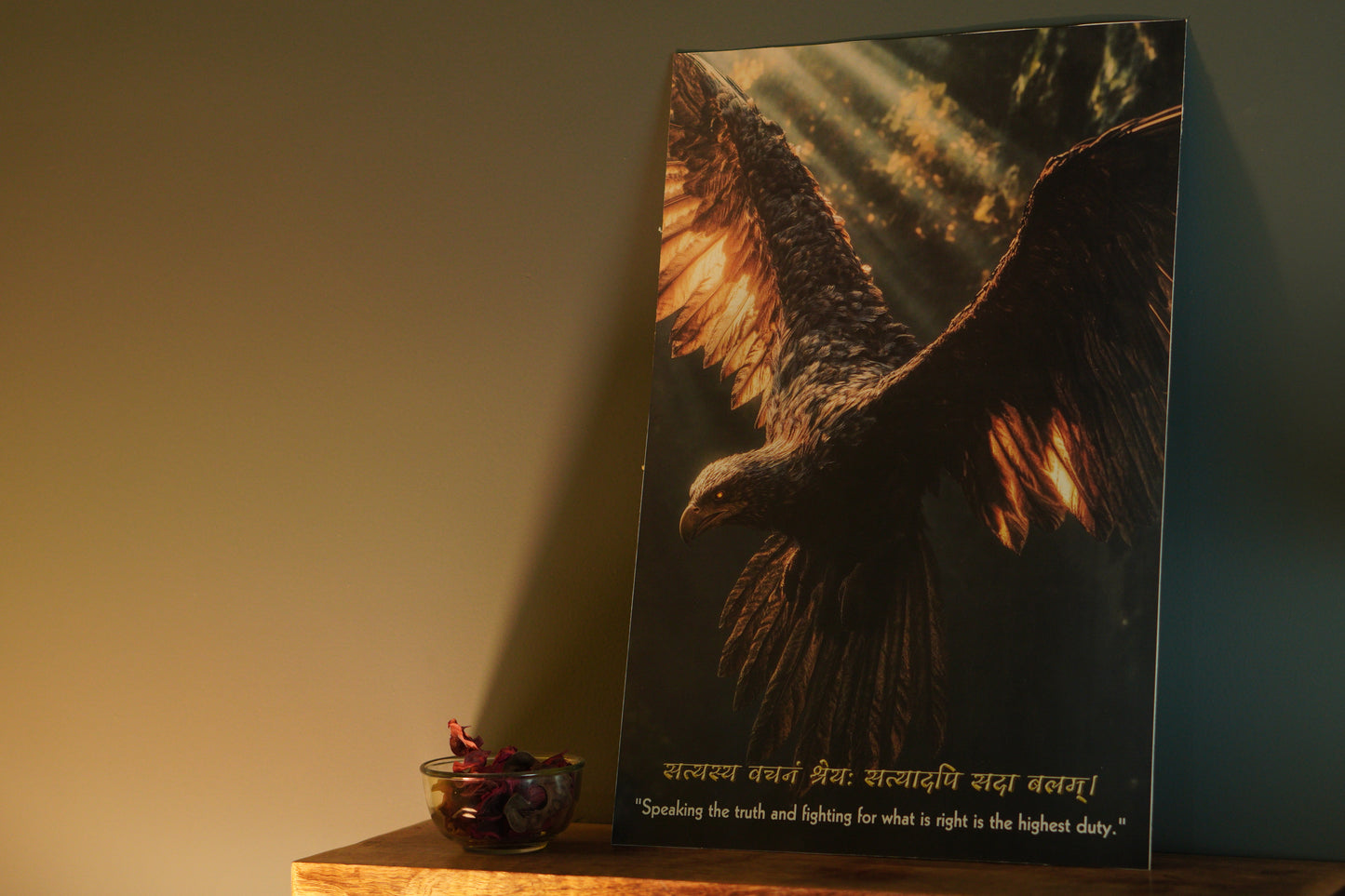 Ramayan Jatayu Premium Wall Poster 8K | Motivational and Spritual Poster