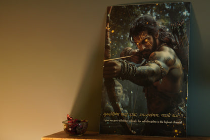 Mahabharat Eklavya Mahabharat Premium Wall Poster 8K | Motivational and Spritual Poster