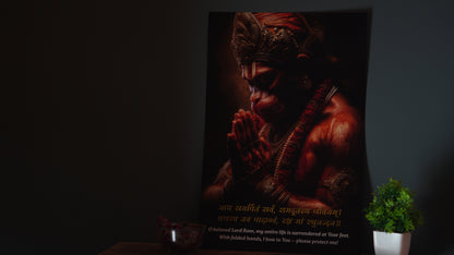 Hanuman Ji Thinking about Shree Ram